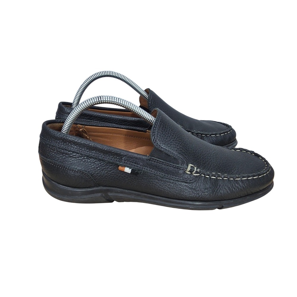 Allen Edmonds Miles Venetian Loafers Mens 8.5 D Black Leather Slip On Business